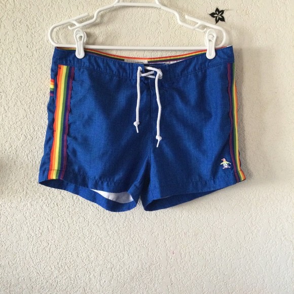 Original Penguin Other - Penguin pride swim shorts